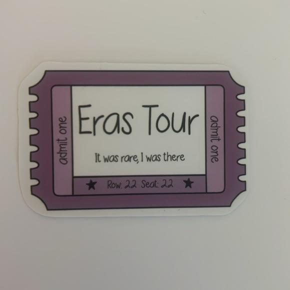 Taylor Swift “The Eras Tour” Inspired Vinyl Sticker Bundle - 10 Stickers - Picture 4 of 4